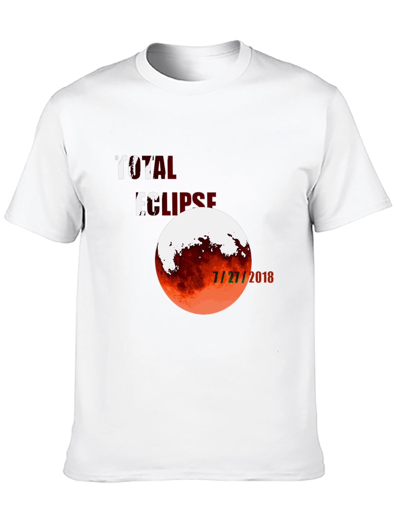 Total Eclipse 7/27/2018 Graphic T-Shirt
