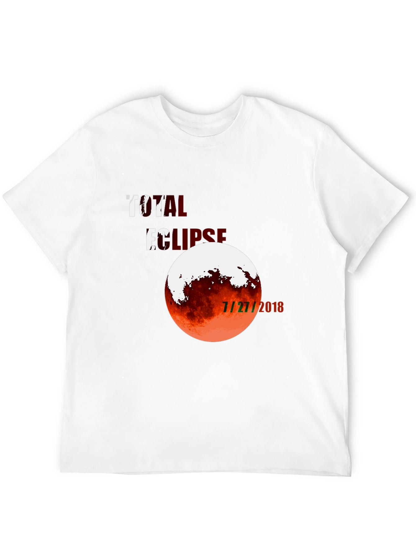 Total Eclipse 7/27/2018 Graphic T-Shirt