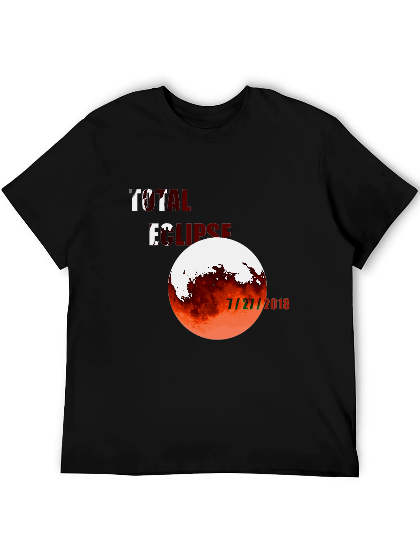Total Eclipse 7/27/2018 Graphic T-Shirt