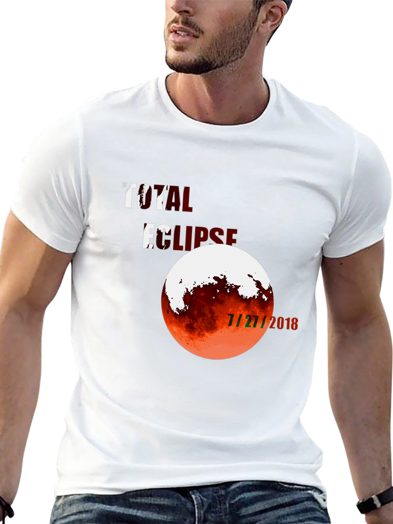Total Eclipse 7/27/2018 Graphic T-Shirt