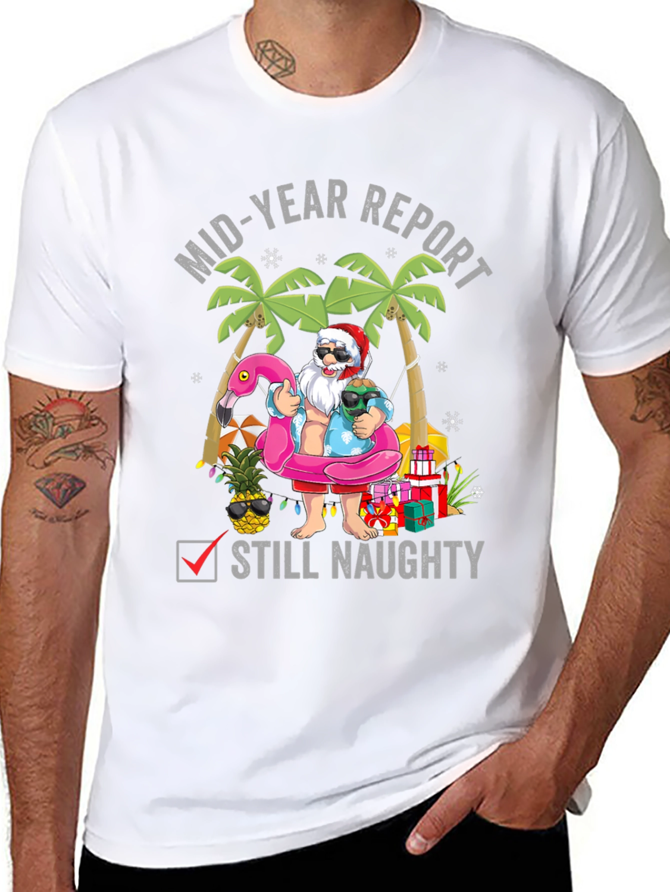 Mid-Year Report Still Naughty T-Shirt