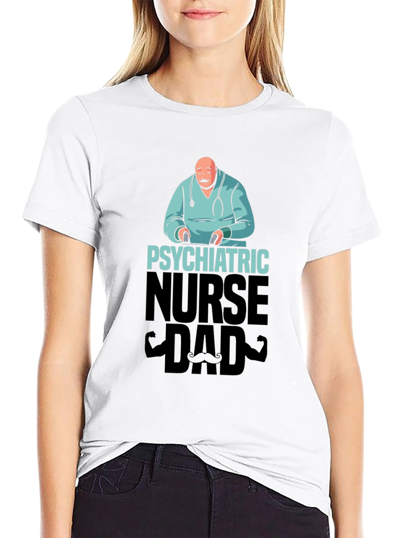 Psychiatric Nurse Dad T-Shirt