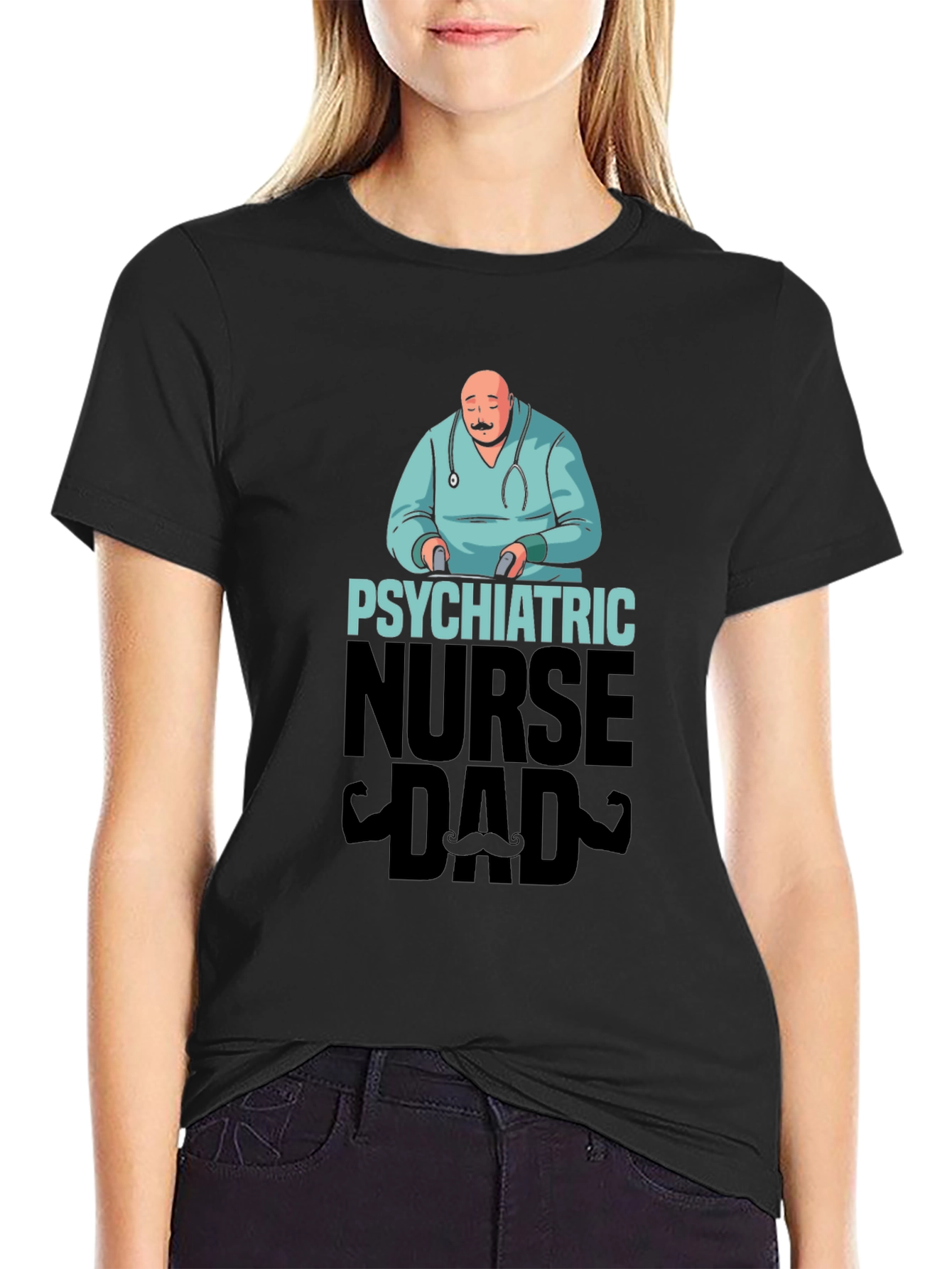 Psychiatric Nurse Dad T-Shirt