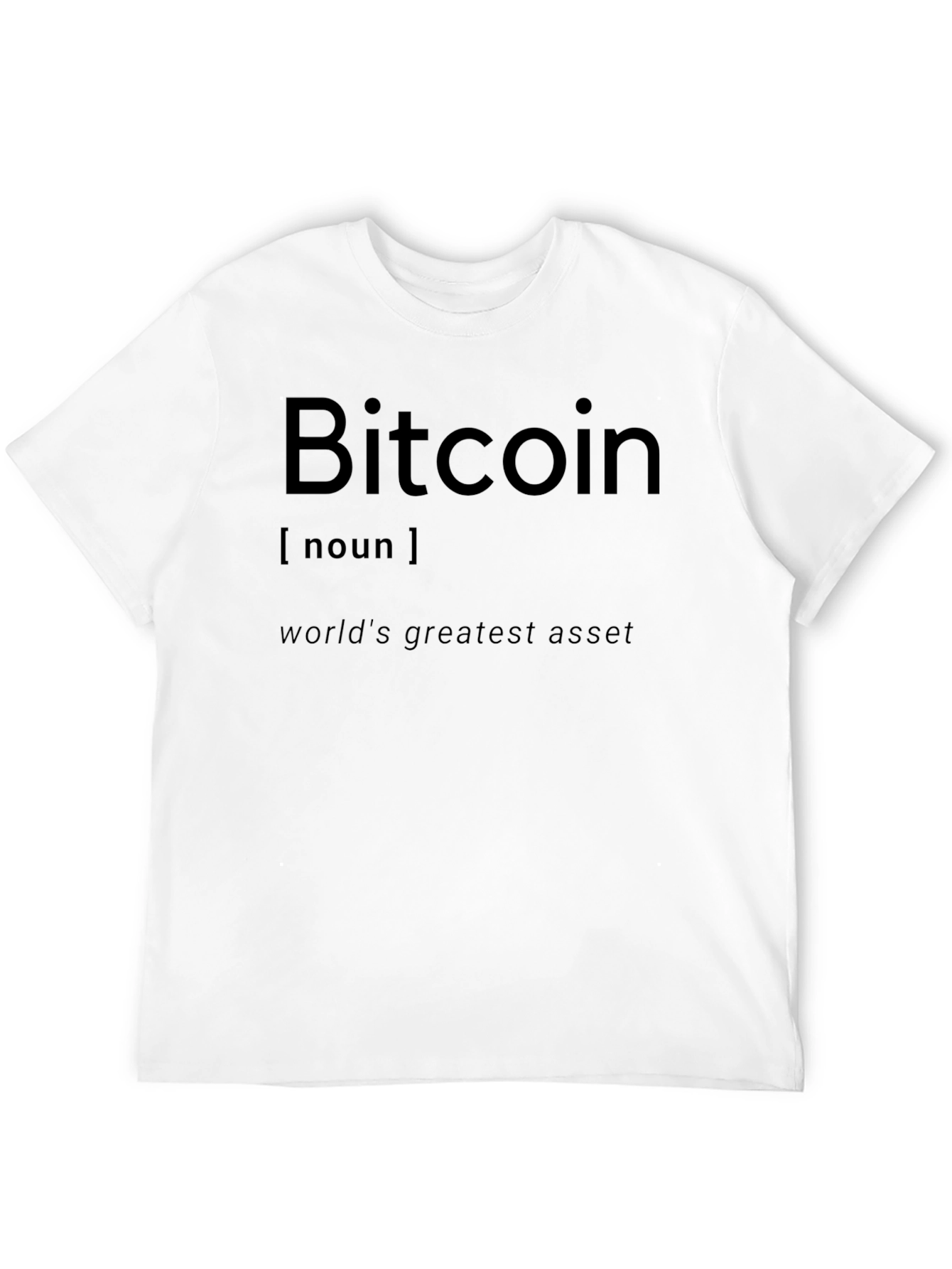 Bitcoin Definition Black T-Shirt - Crypto HODL