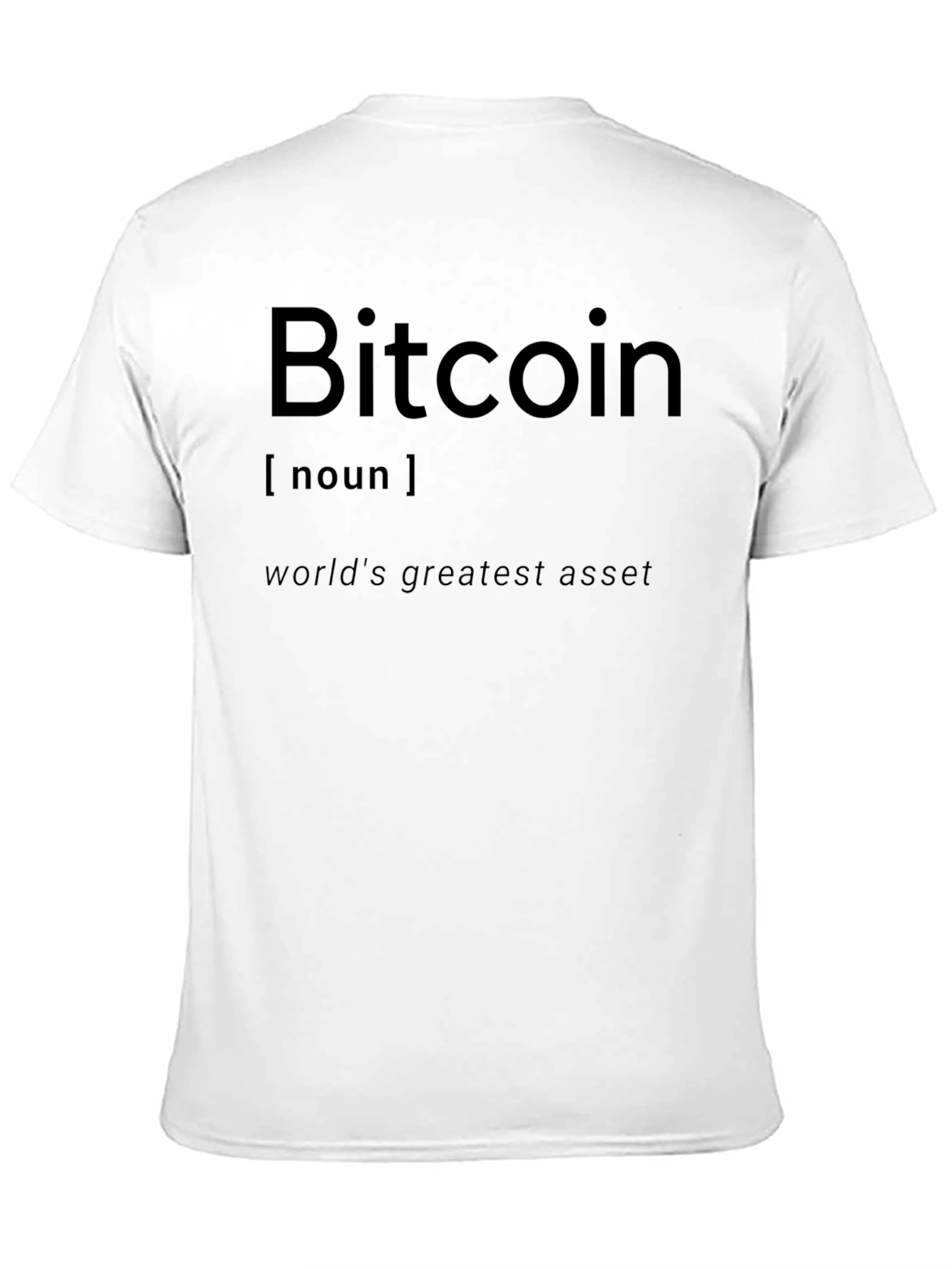 Bitcoin Definition Black T-Shirt - Crypto HODL