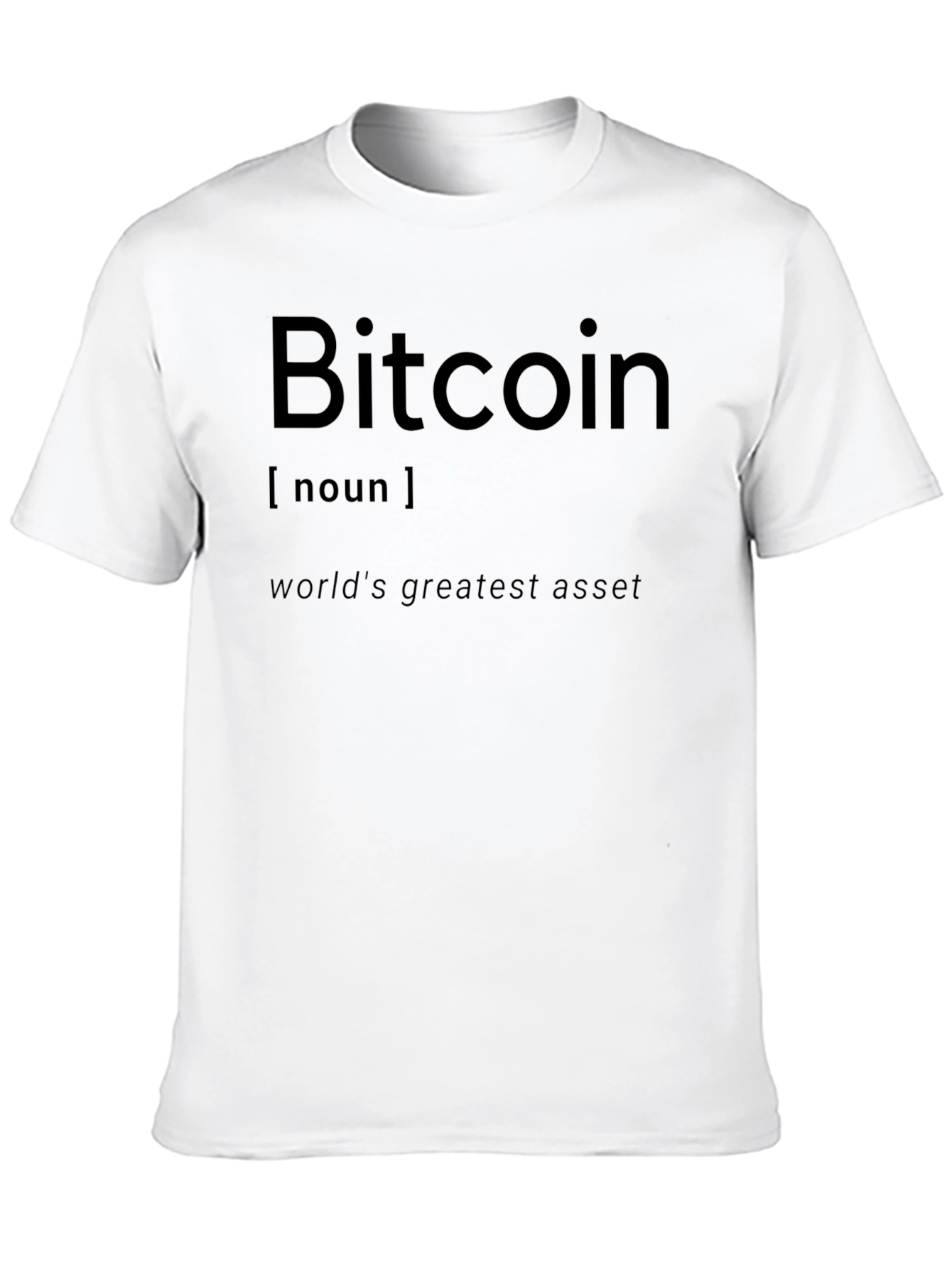 Bitcoin Definition Black T-Shirt - Crypto HODL