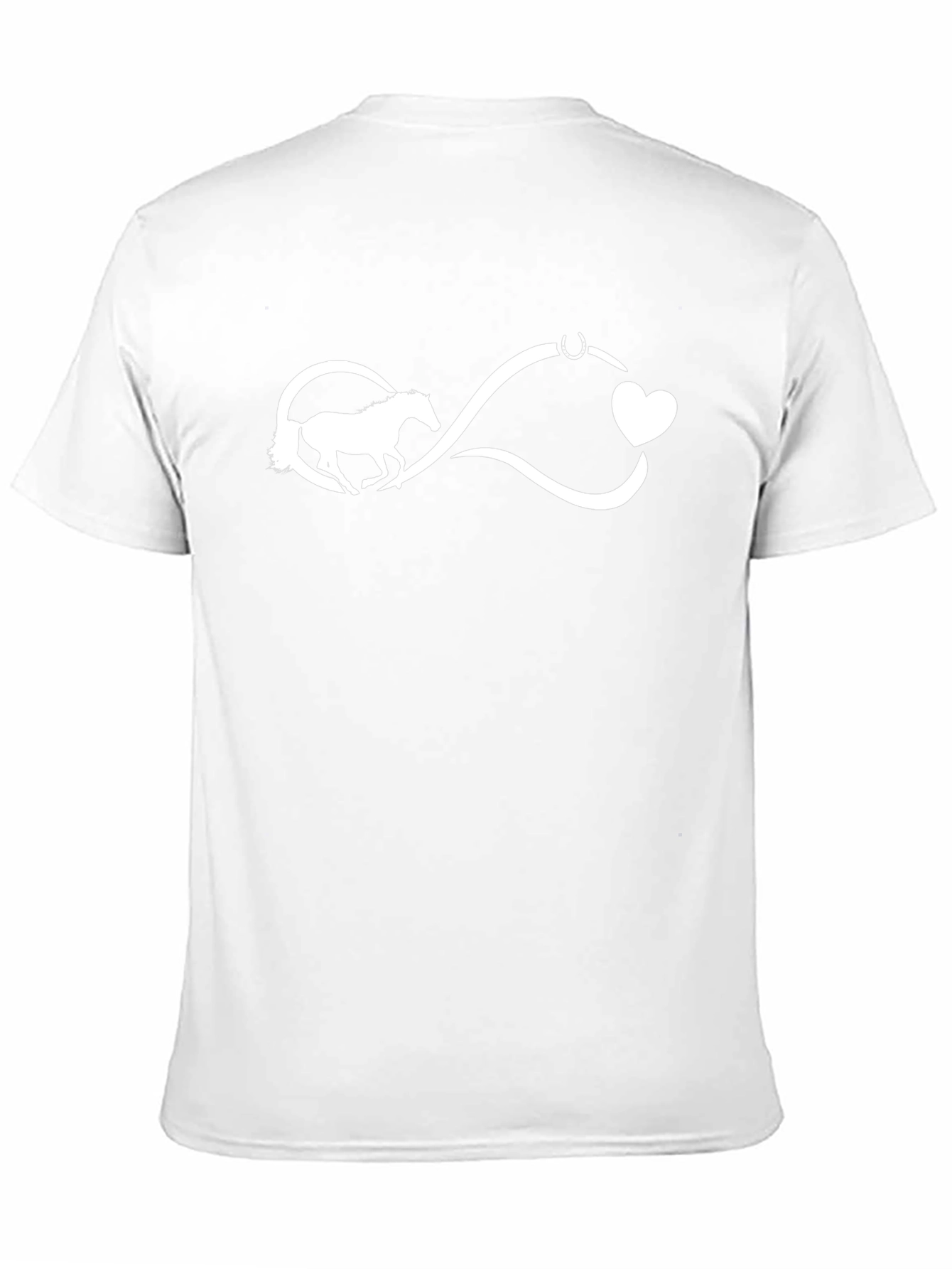 Horse Lover Infinity Heart Tee