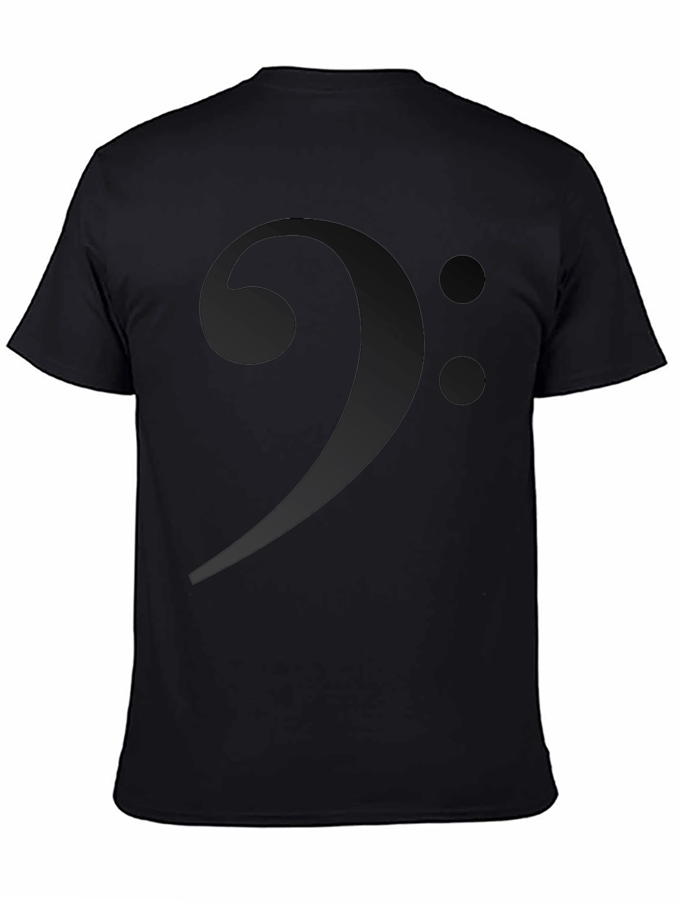 Bass Clef Graphic T-Shirt - Music Lover Tee
