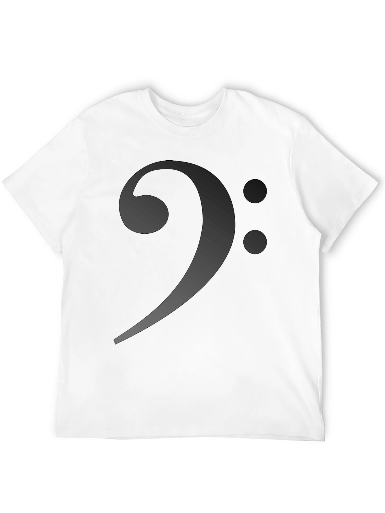 Bass Clef Graphic T-Shirt - Music Lover Tee