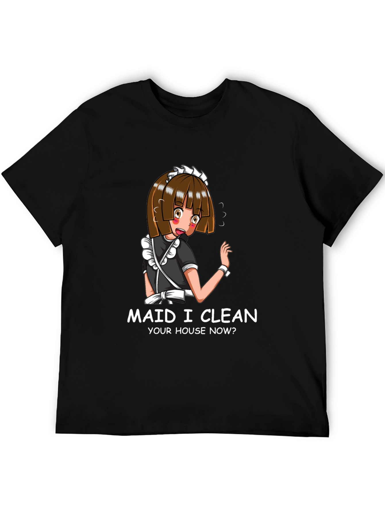 Anime Maid Graphic T-Shirt