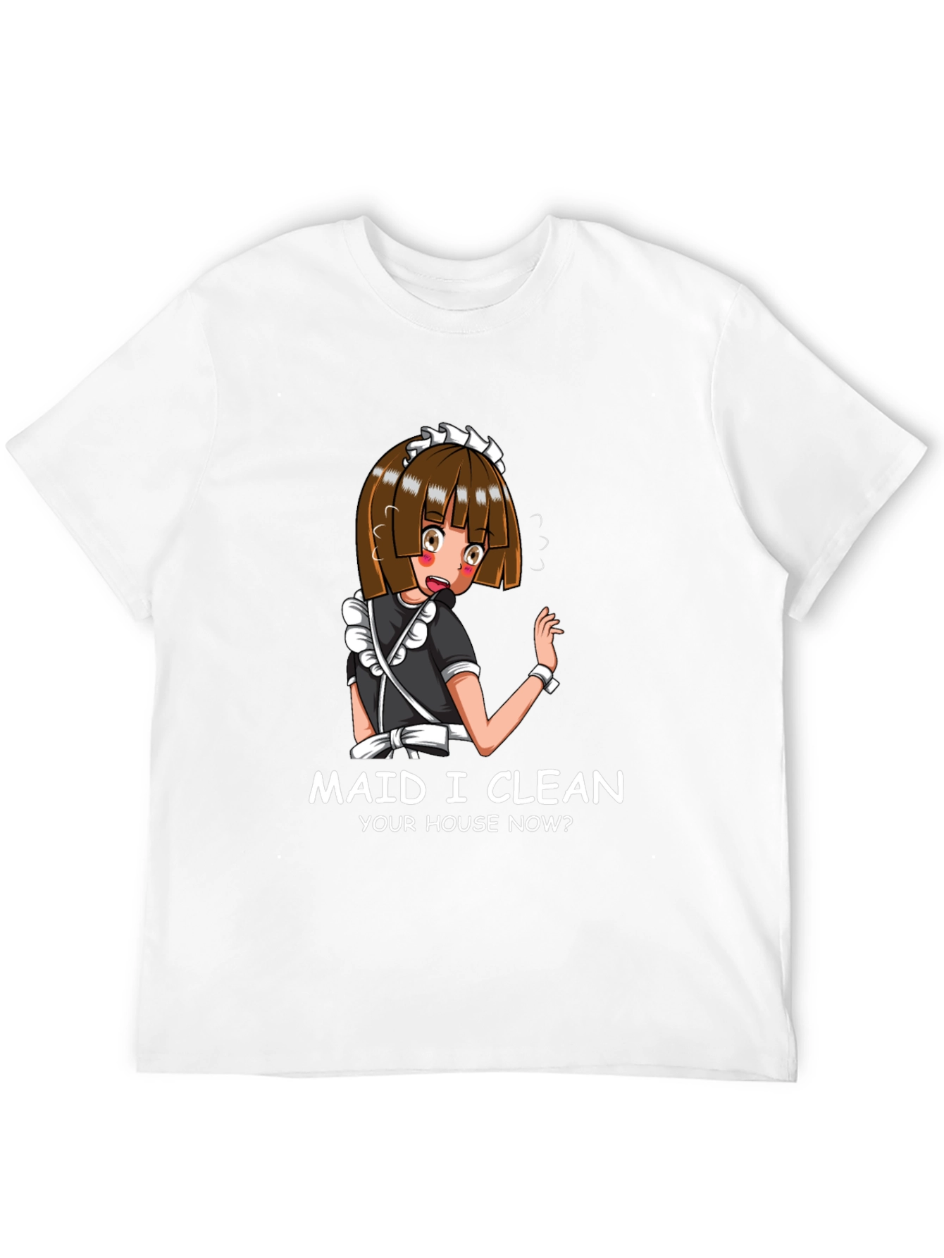 Anime Maid Graphic T-Shirt