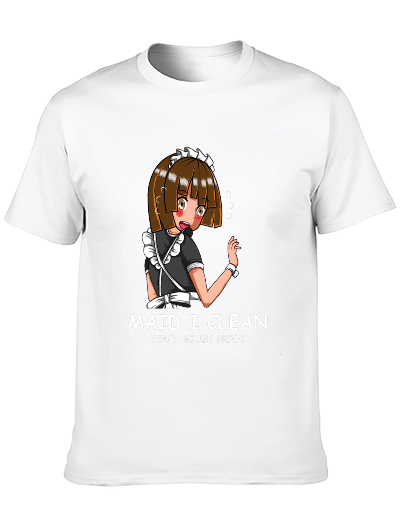 Anime Maid Graphic T-Shirt