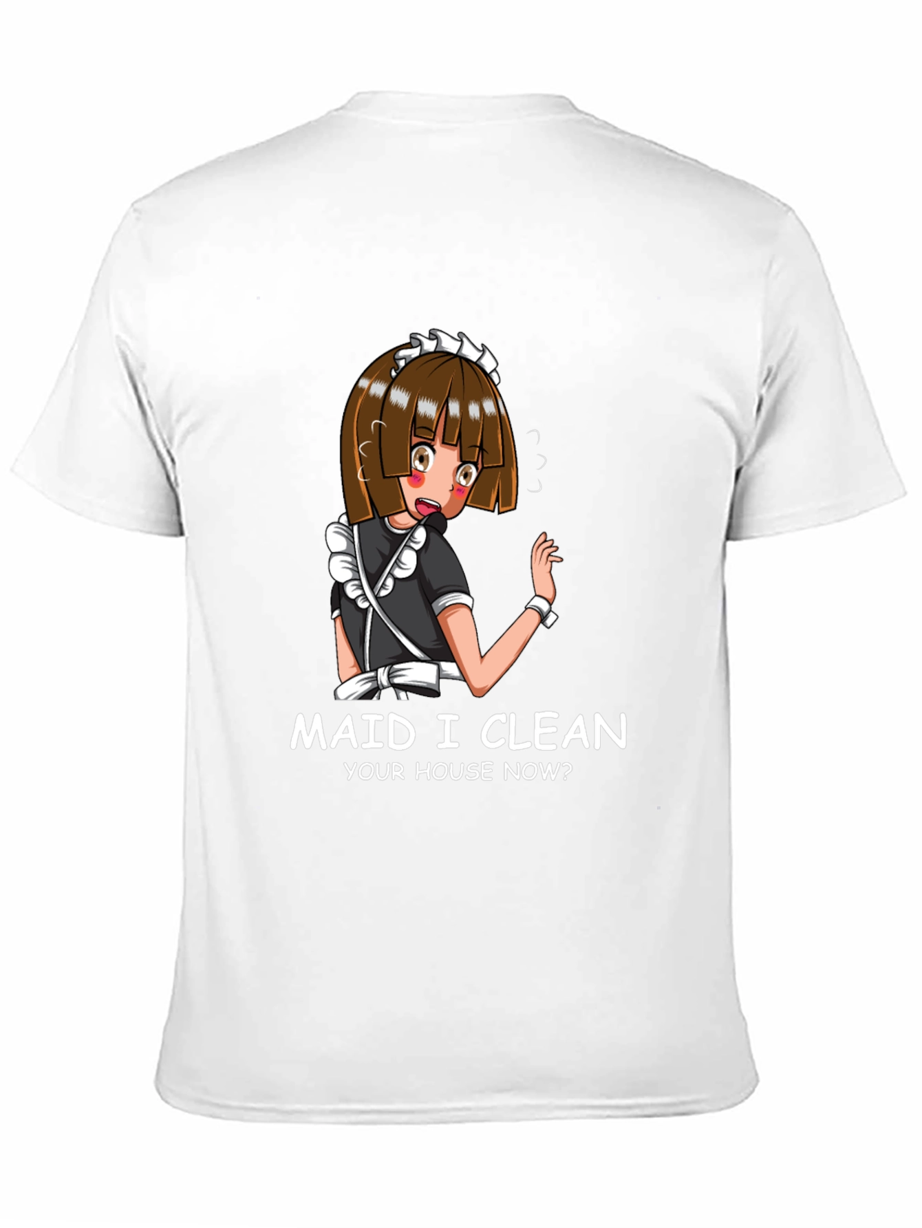 Anime Maid Graphic T-Shirt