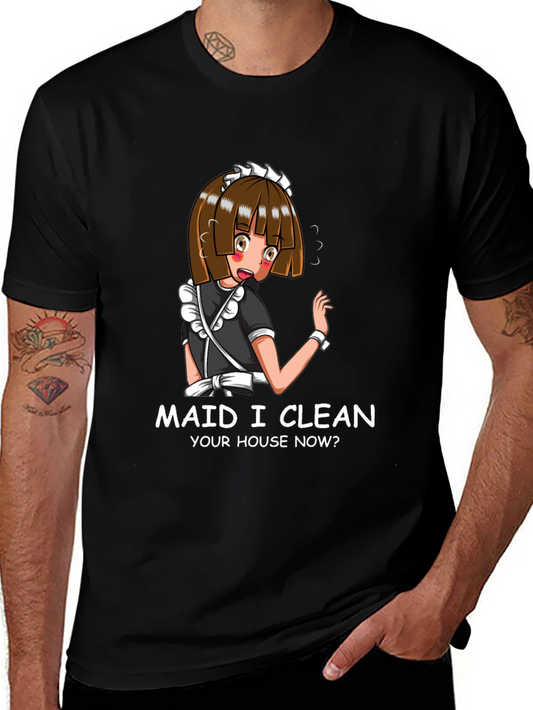 Anime Maid Graphic T-Shirt