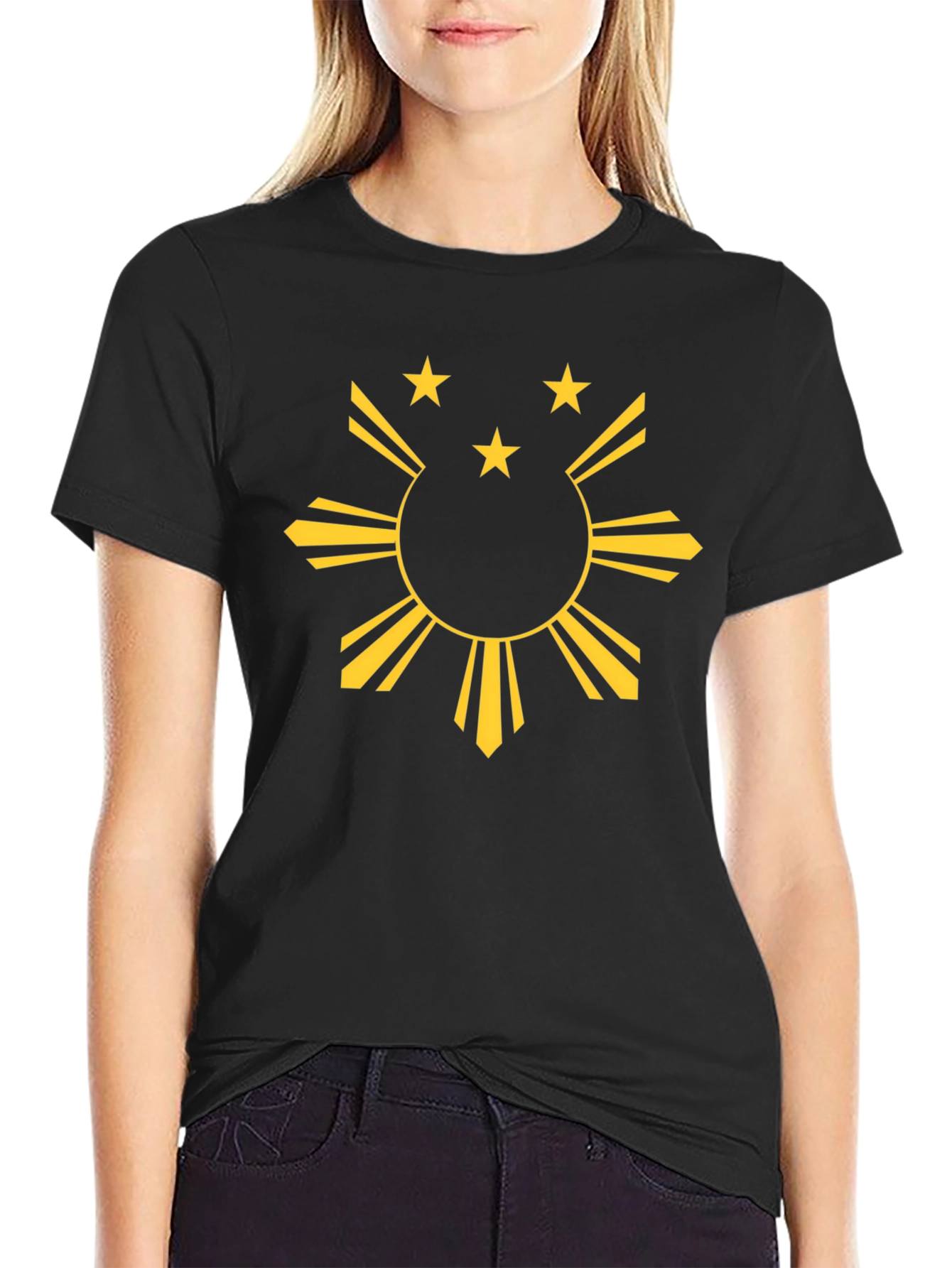 Philippine Flag Inspired Graphic T-Shirt
