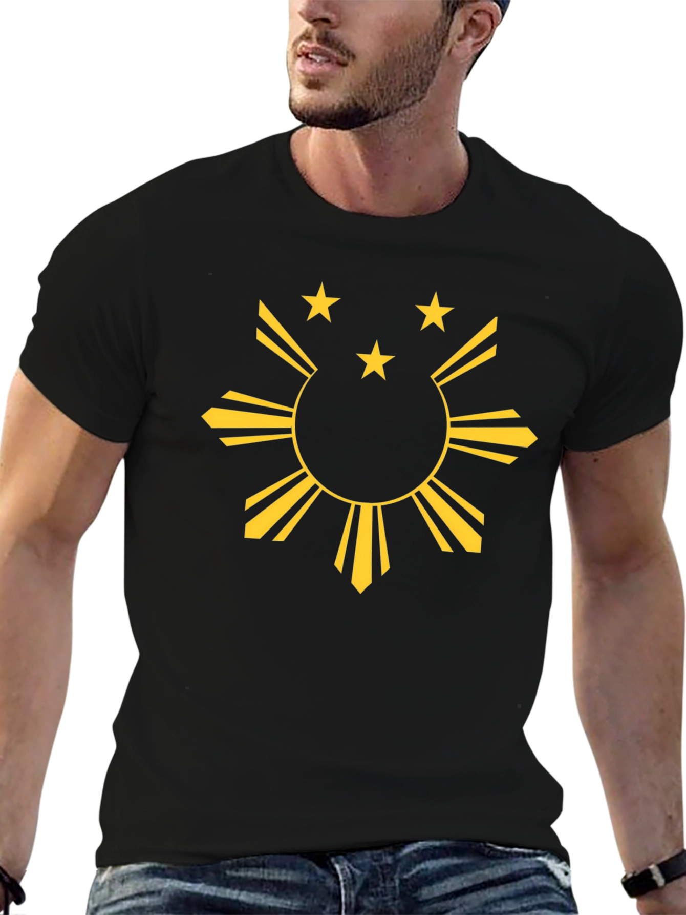 Philippine Flag Inspired Graphic T-Shirt