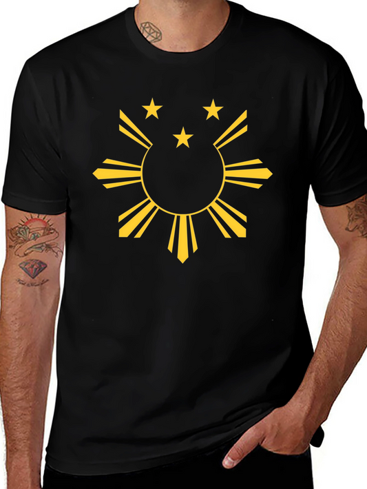 Philippine Flag Inspired Graphic T-Shirt