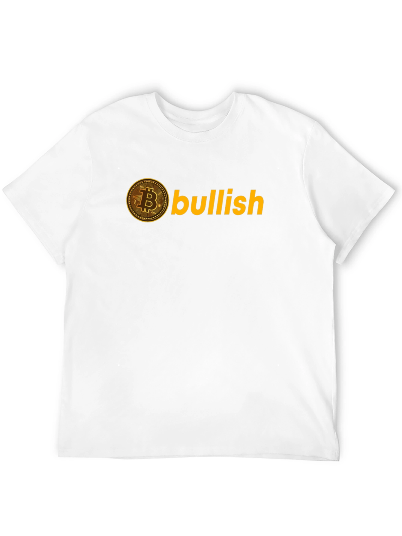 Bullish Bitcoin Crypto Black T-Shirt
