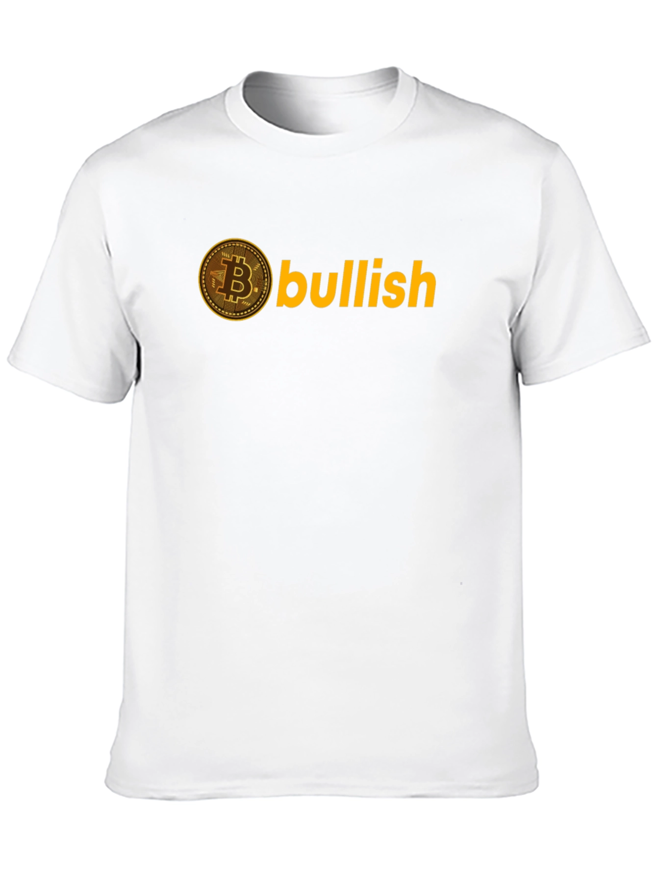 Bullish Bitcoin Crypto Black T-Shirt