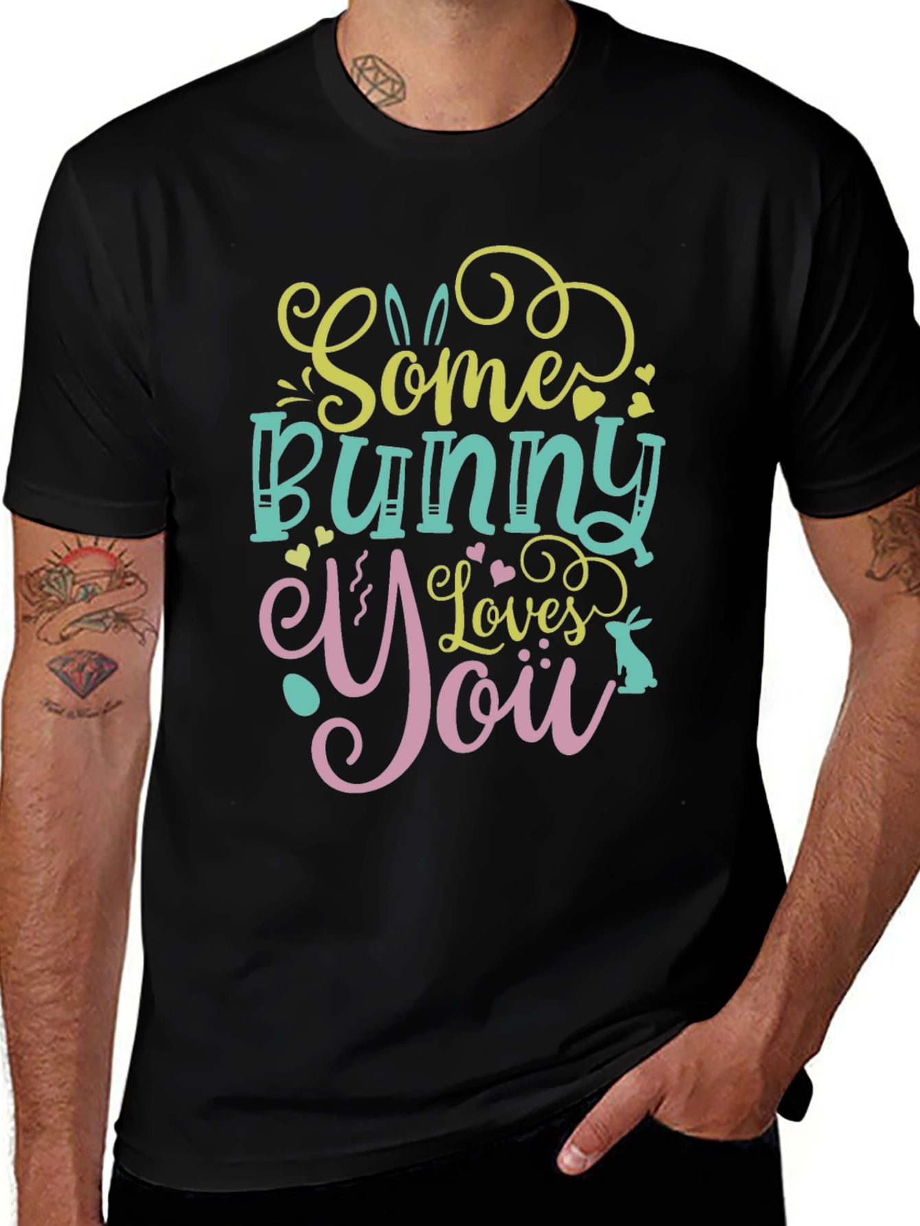 Some Bunny Loves You - Graphic T-Shirt