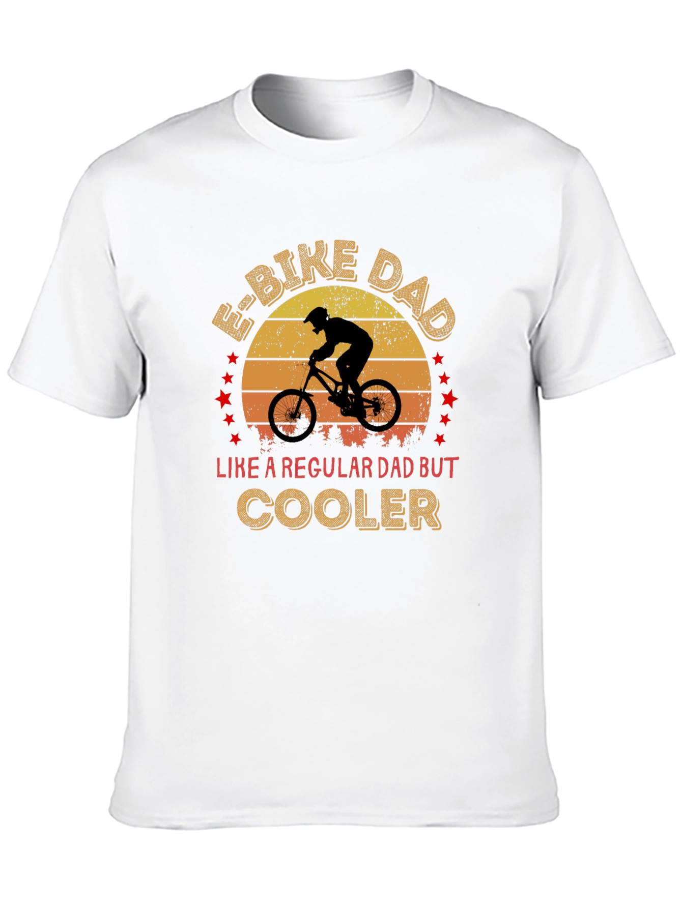 E-Bike Dad T-Shirt: Regular Dad But Cooler