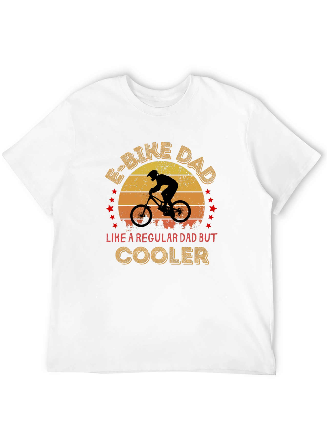E-Bike Dad T-Shirt: Regular Dad But Cooler