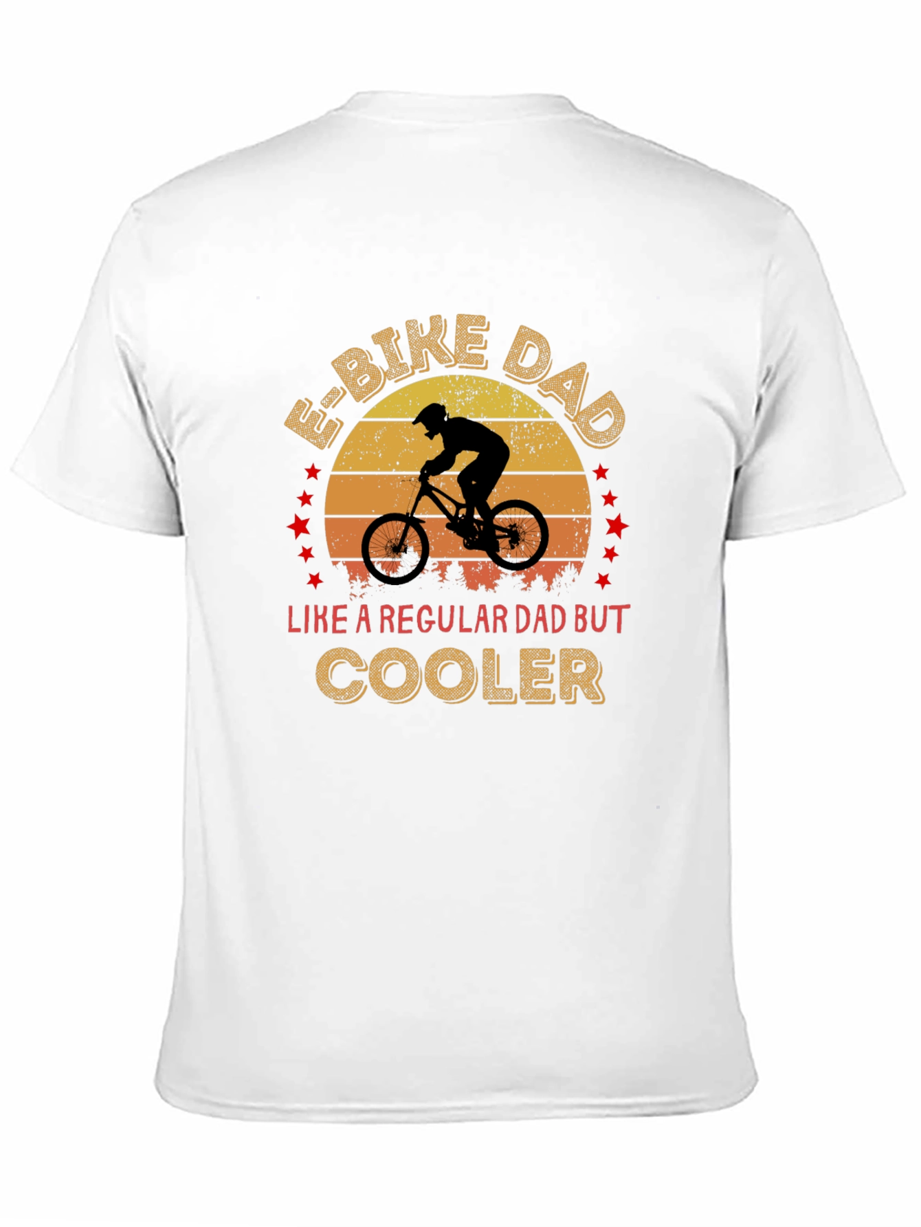 E-Bike Dad T-Shirt: Regular Dad But Cooler