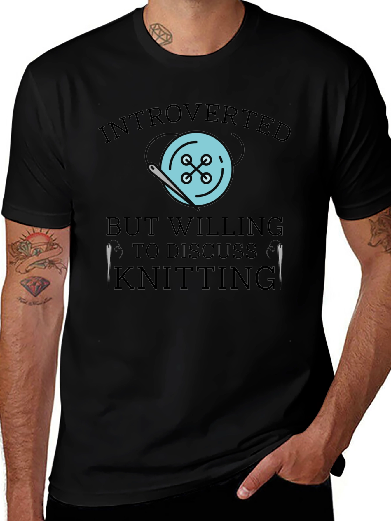Introverted Knitting T-Shirt