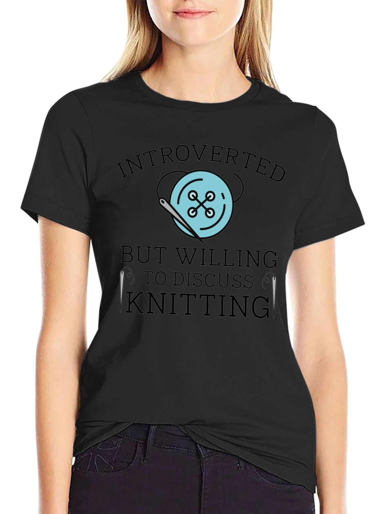 Introverted Knitting T-Shirt