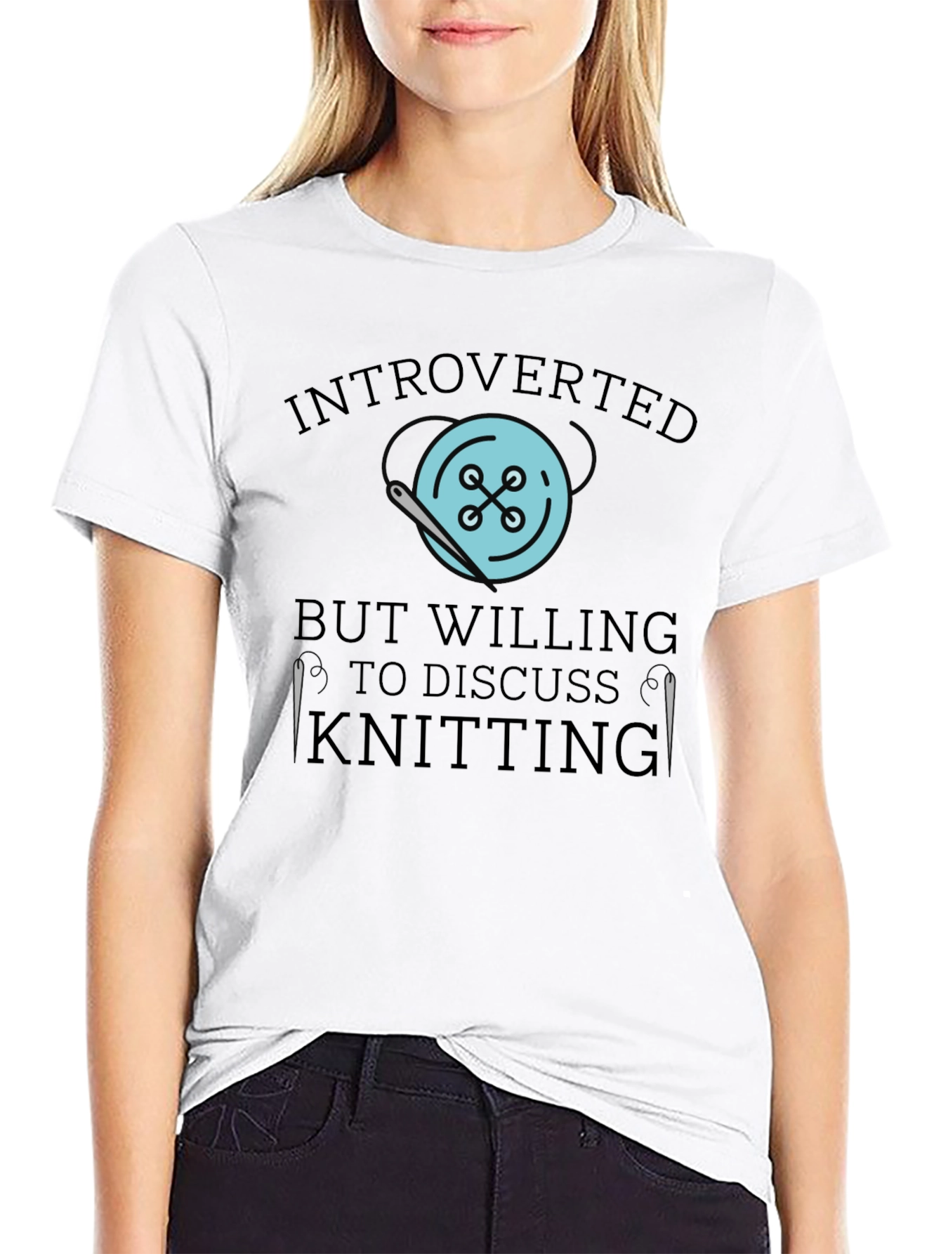 Introverted Knitting T-Shirt