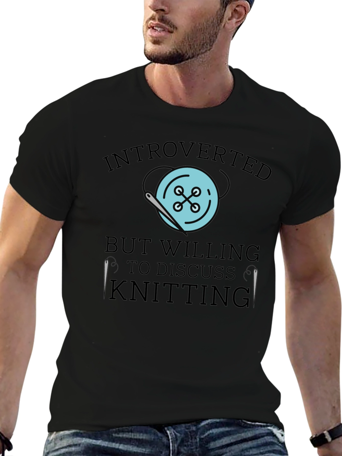 Introverted Knitting T-Shirt