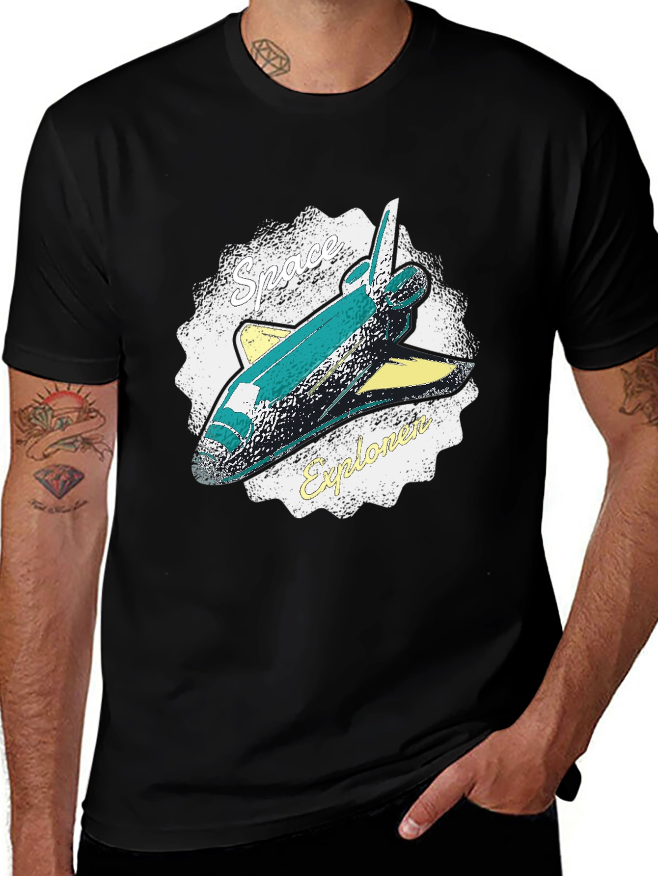 Space Explorer Graphic T-Shirt