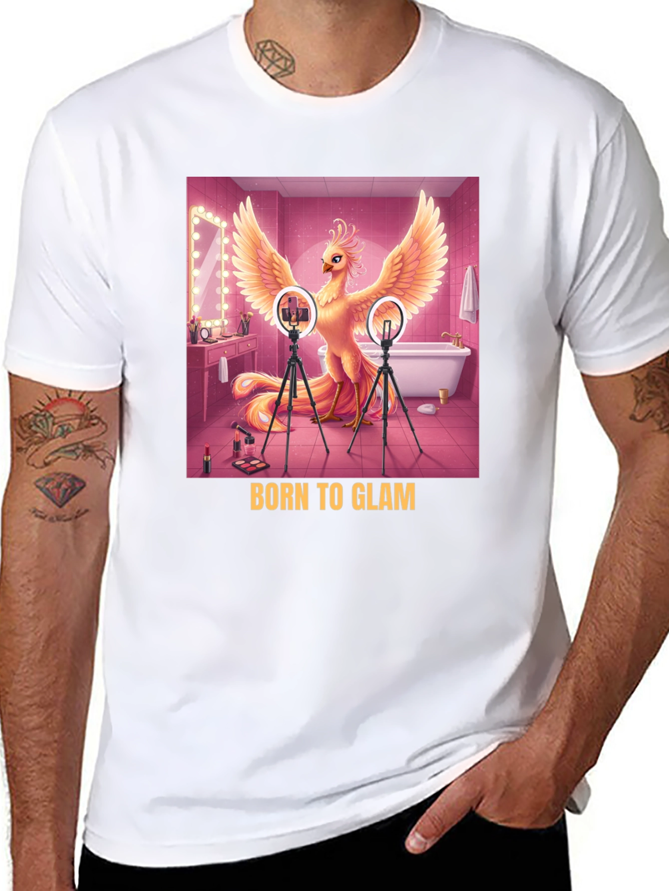 Born to Glam Graphic Tee