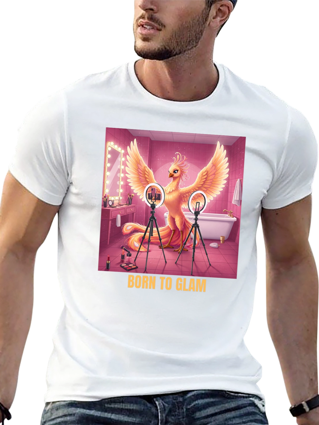 Born to Glam Graphic Tee