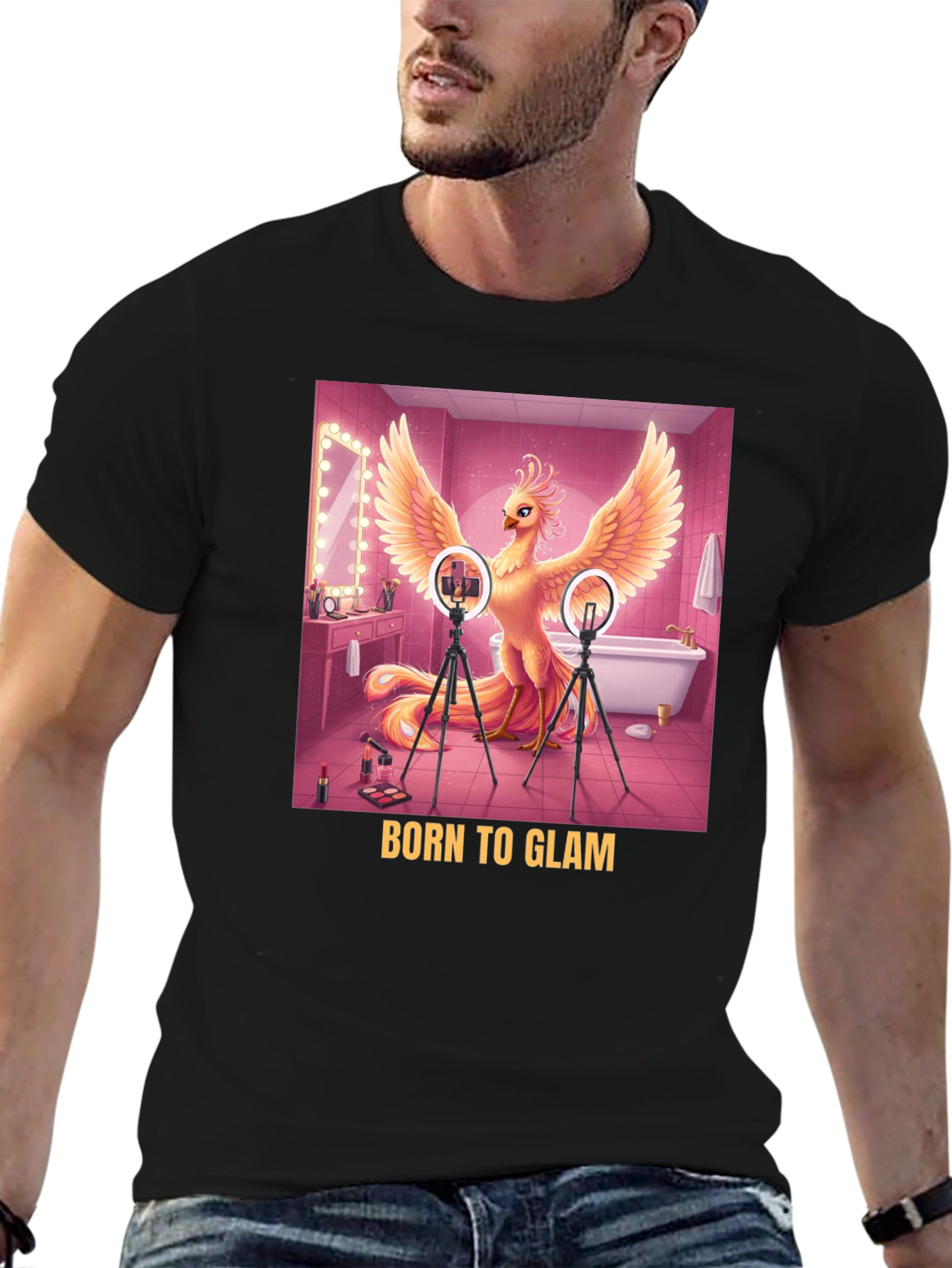 Born to Glam Graphic Tee
