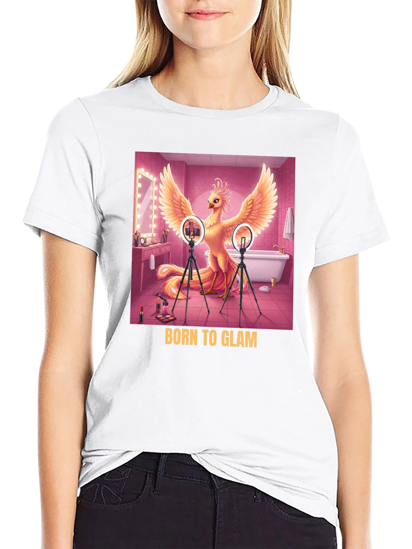 Born to Glam Graphic Tee