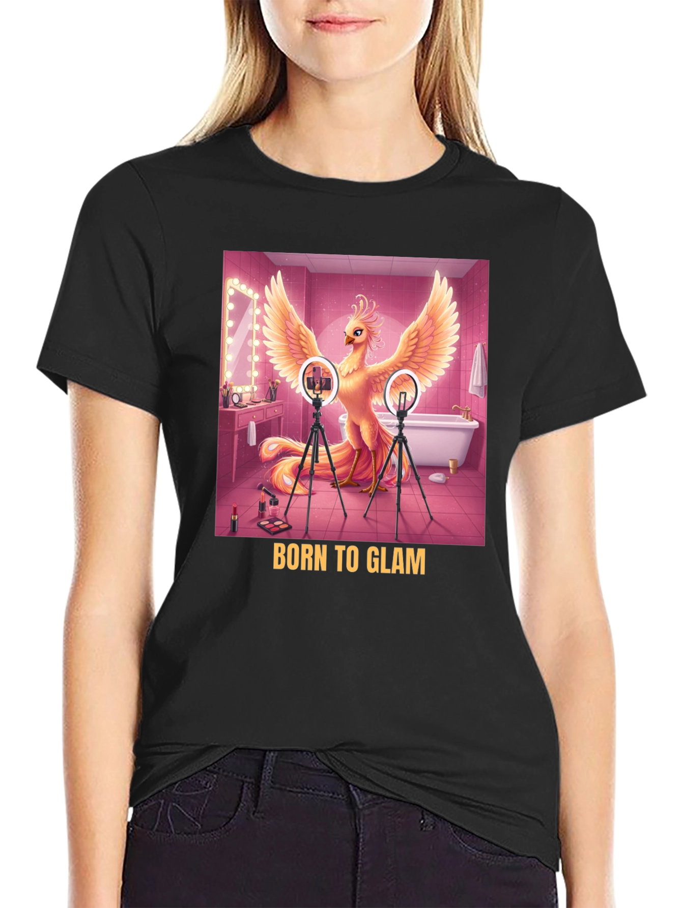 Born to Glam Graphic Tee