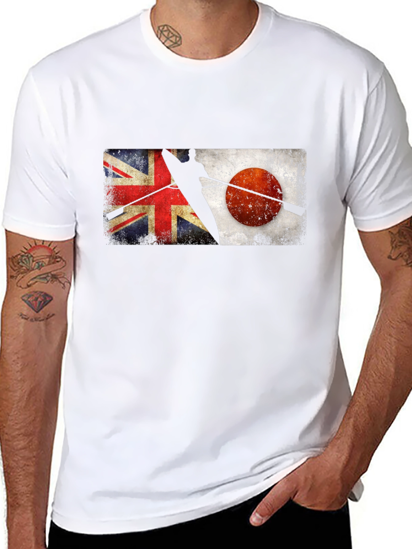 Union Jack Japan Kayak T-Shirt