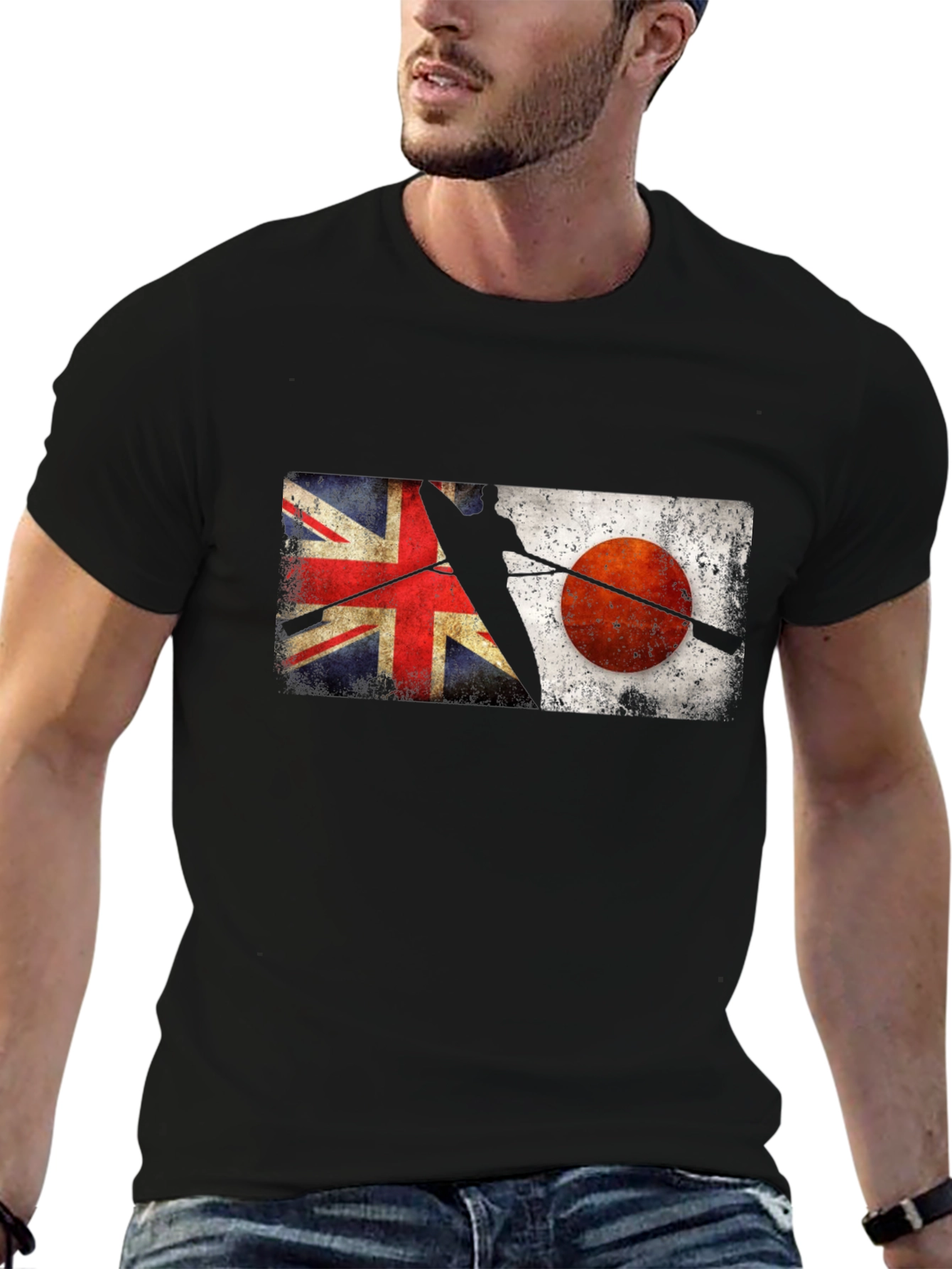 Union Jack Japan Kayak T-Shirt