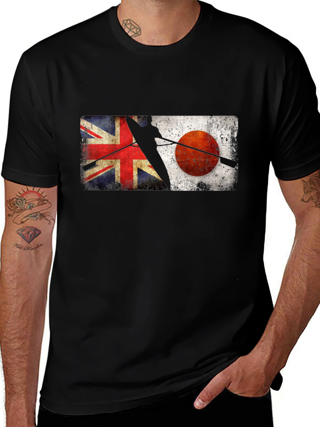 Union Jack Japan Kayak T-Shirt