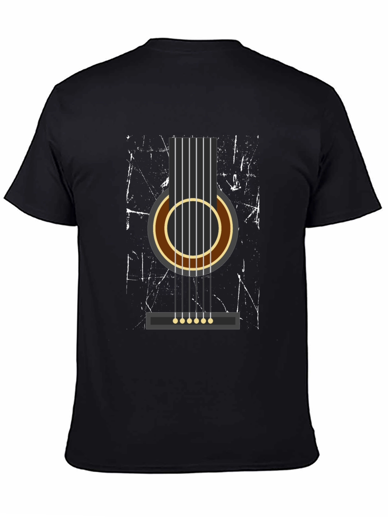Guitar Graphic Tee - Music Lover Shirt