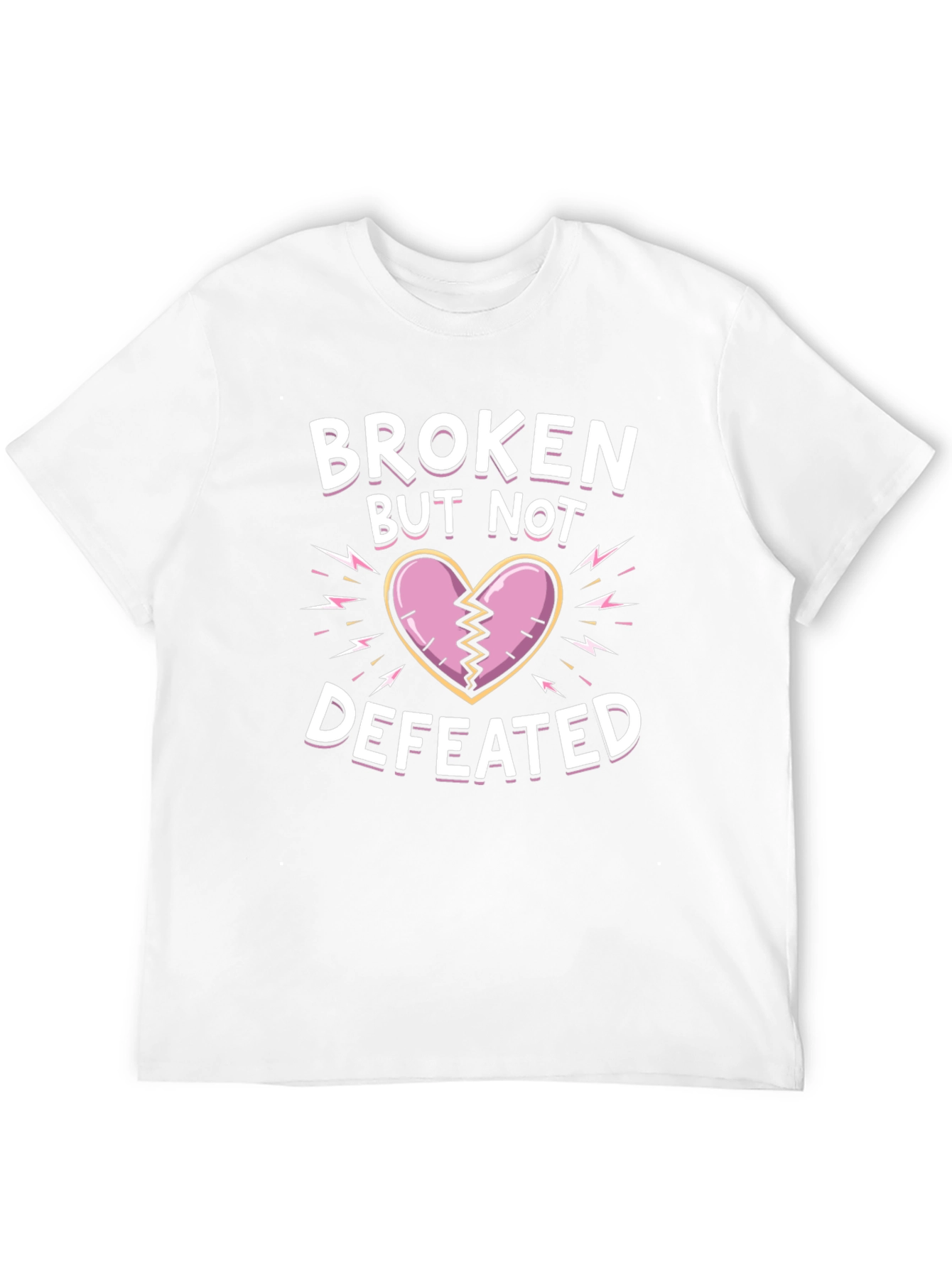 Broken But Not Defeated Graphic Tee