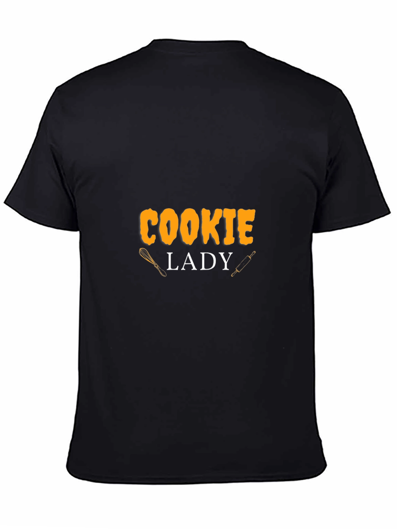 Cookie Lady Black T-Shirt