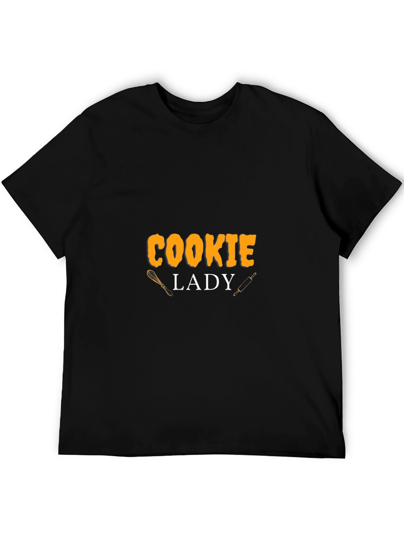 Cookie Lady Black T-Shirt
