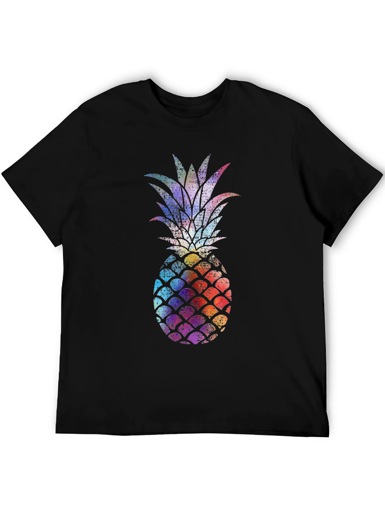 Colorful Pineapple Graphic T-Shirt