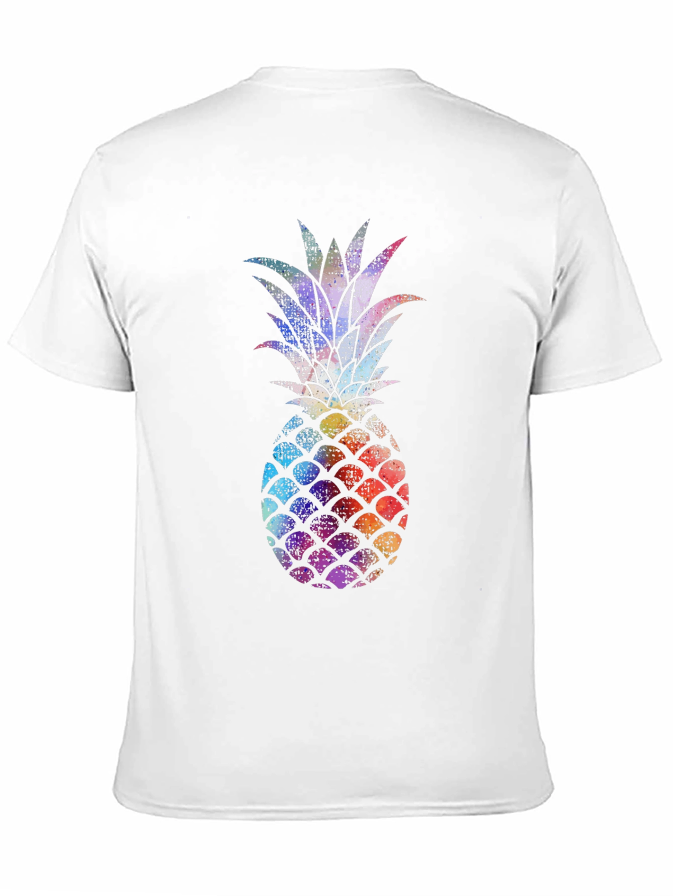 Colorful Pineapple Graphic T-Shirt