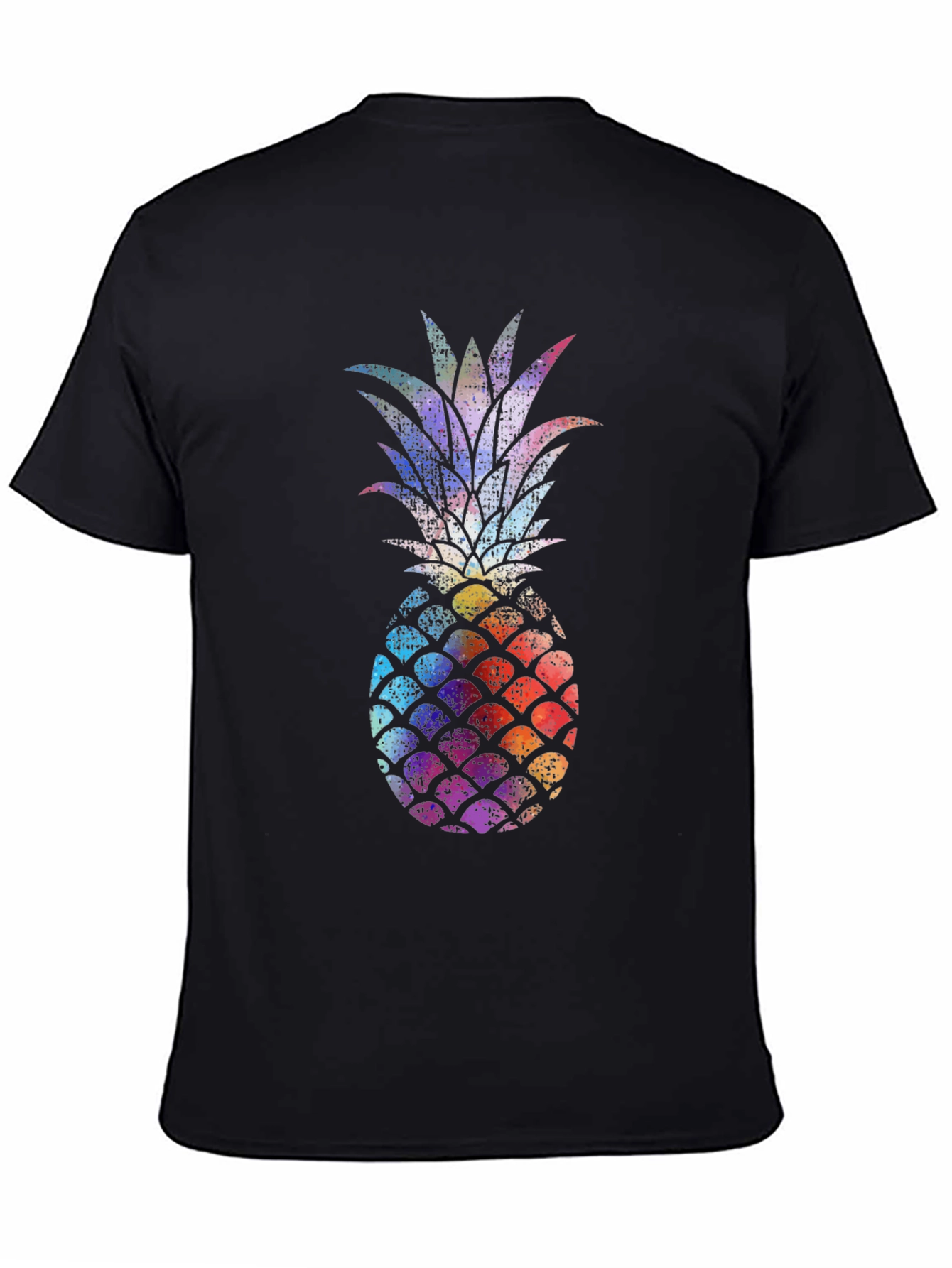 Colorful Pineapple Graphic T-Shirt