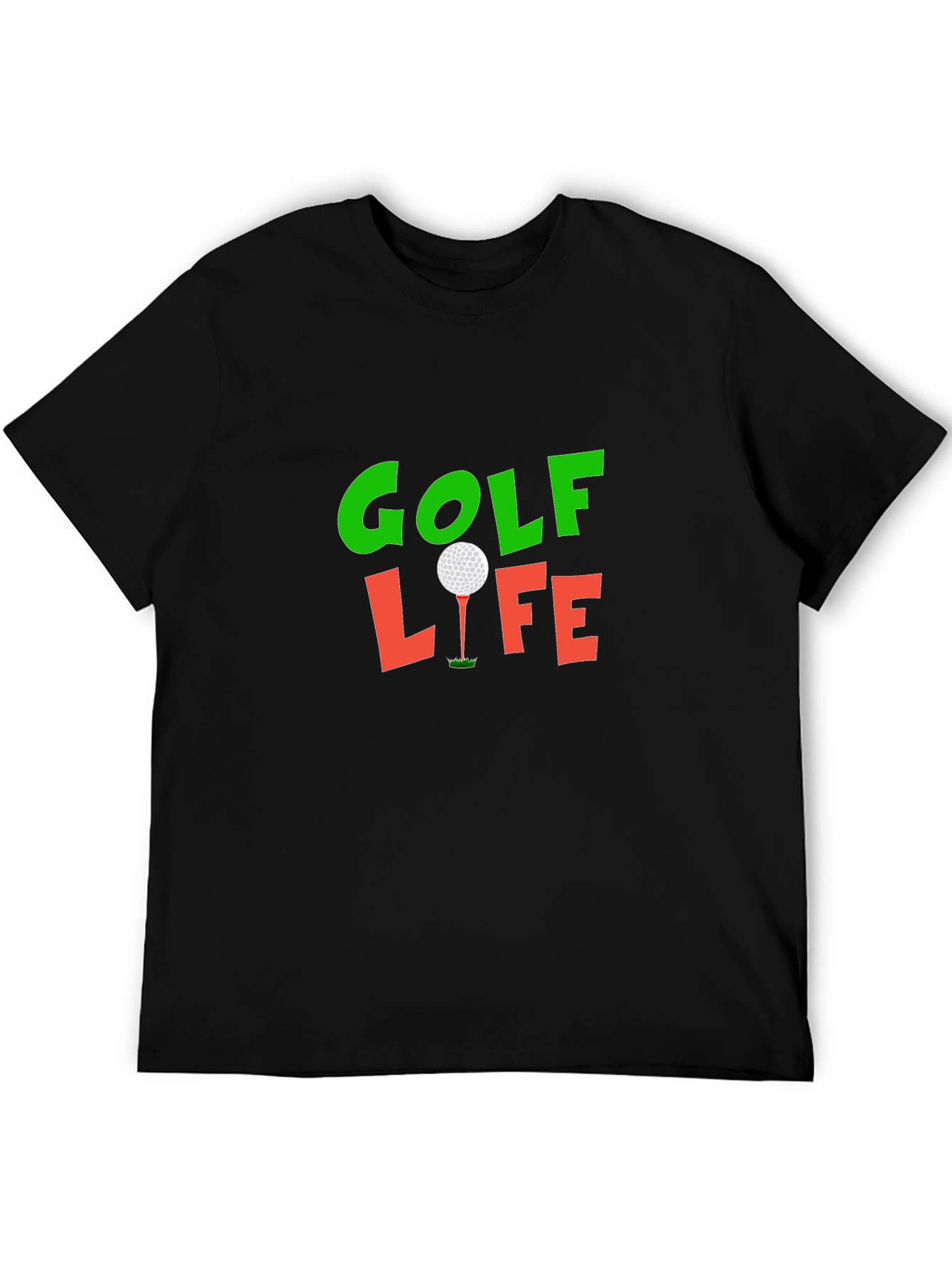 Golf Life Graphic T-Shirt - Black