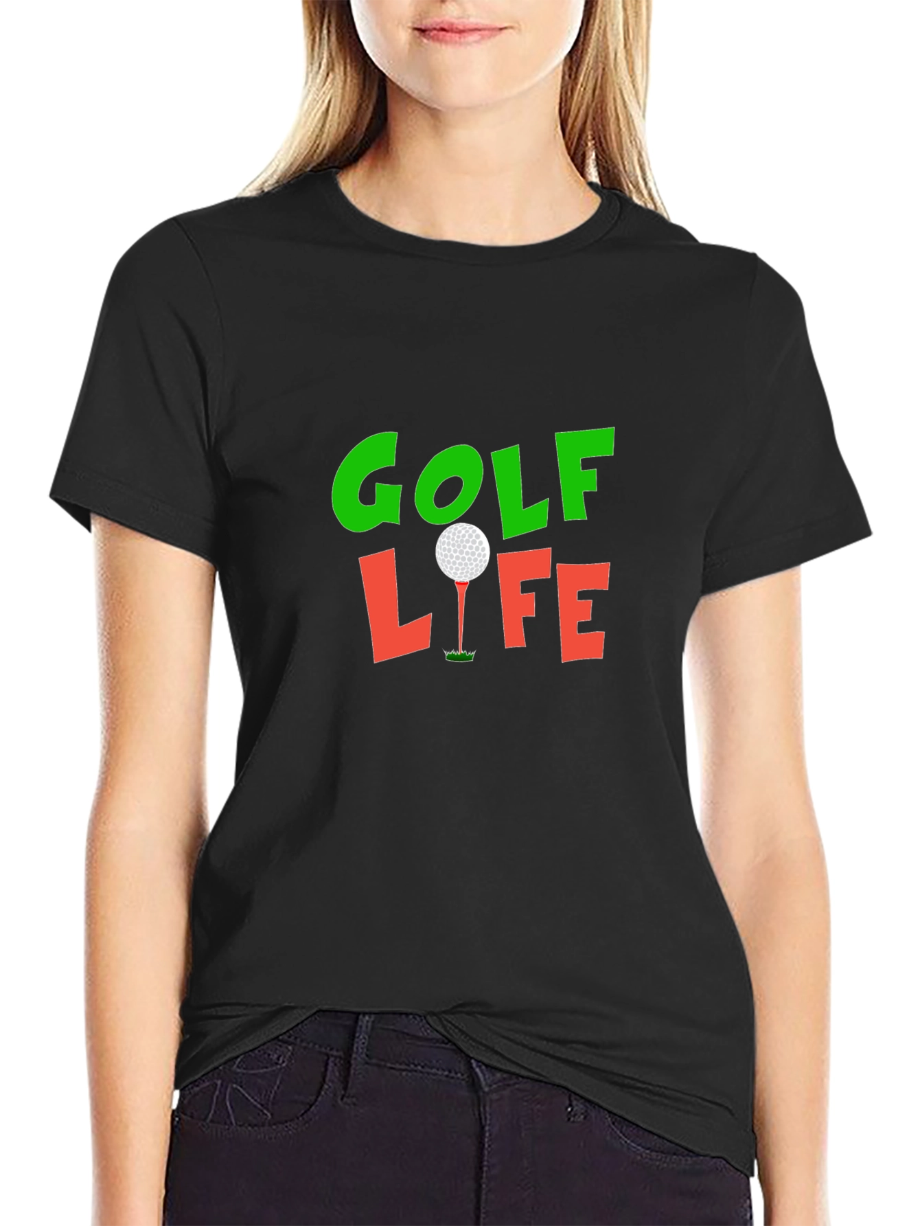 Golf Life Graphic T-Shirt - Black