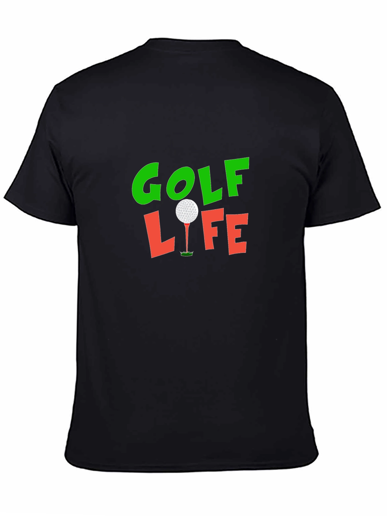Golf Life Graphic T-Shirt - Black
